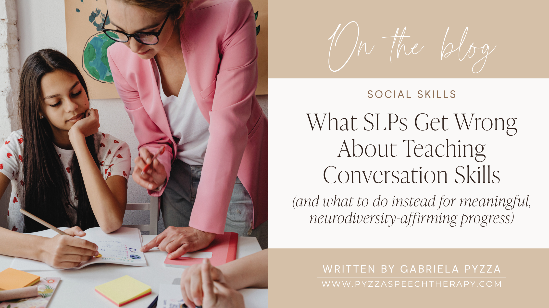What SLPs Get Wrong About Teaching Conversation Skills (and what to do instead for meaningful, neurodiversity-affirming progress.)