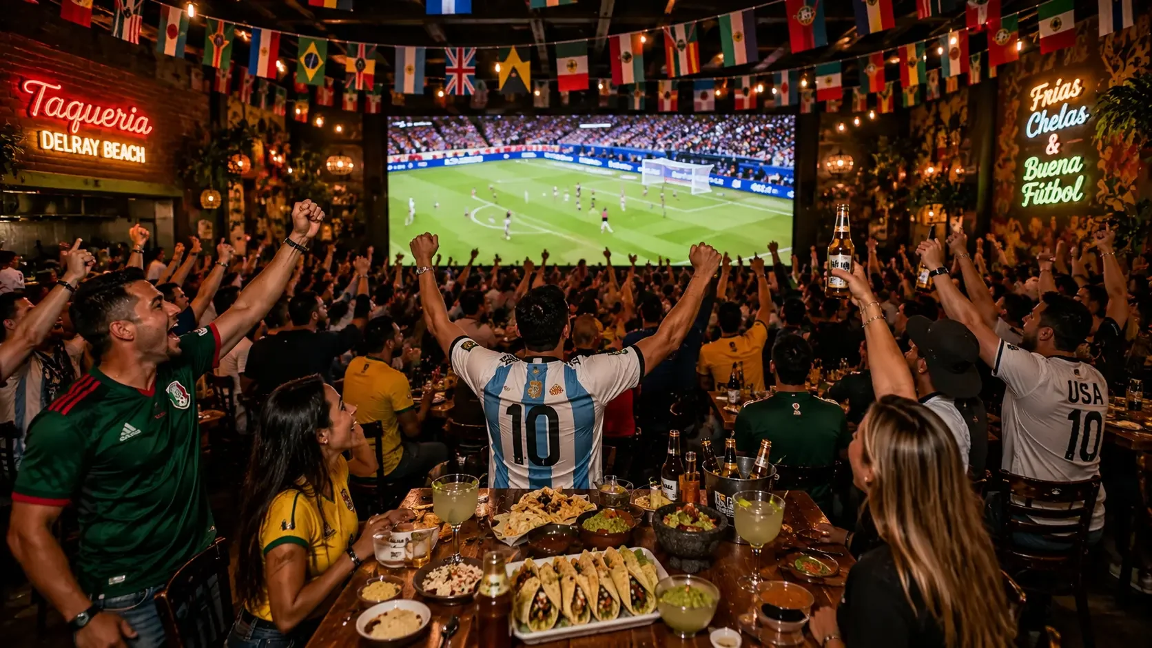 FIFA World Cup Watch Party at Taco Tuesday.