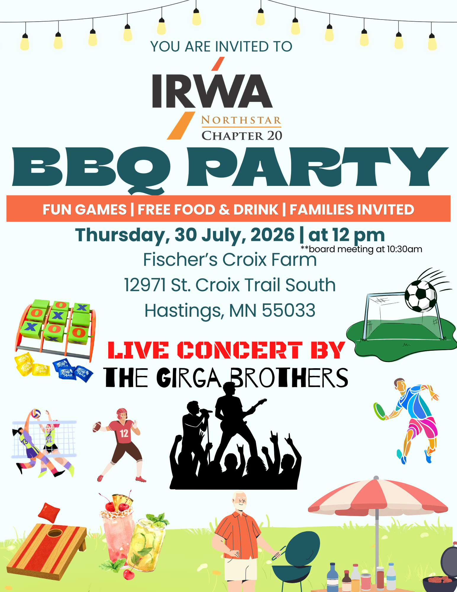 July Family & Friends Event