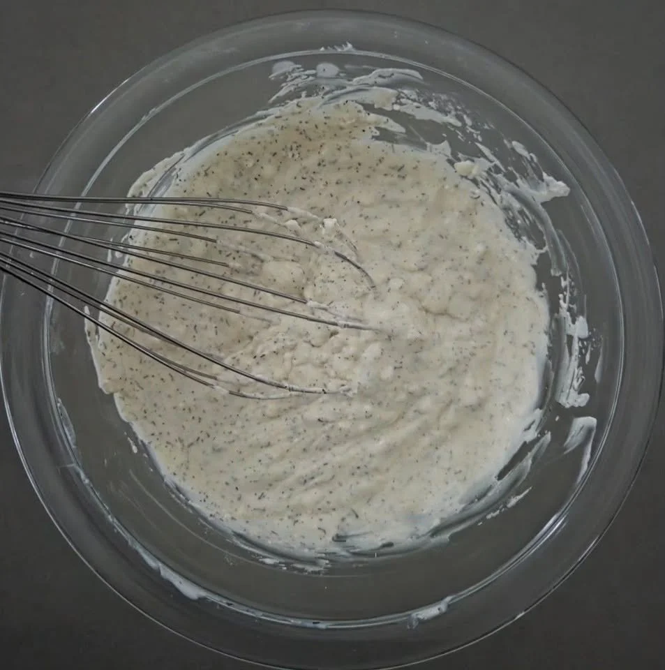 Creamy Dill Pickle Pizza Sauce                   Tangy, Savory, &amp; Unexpectedly Addictive