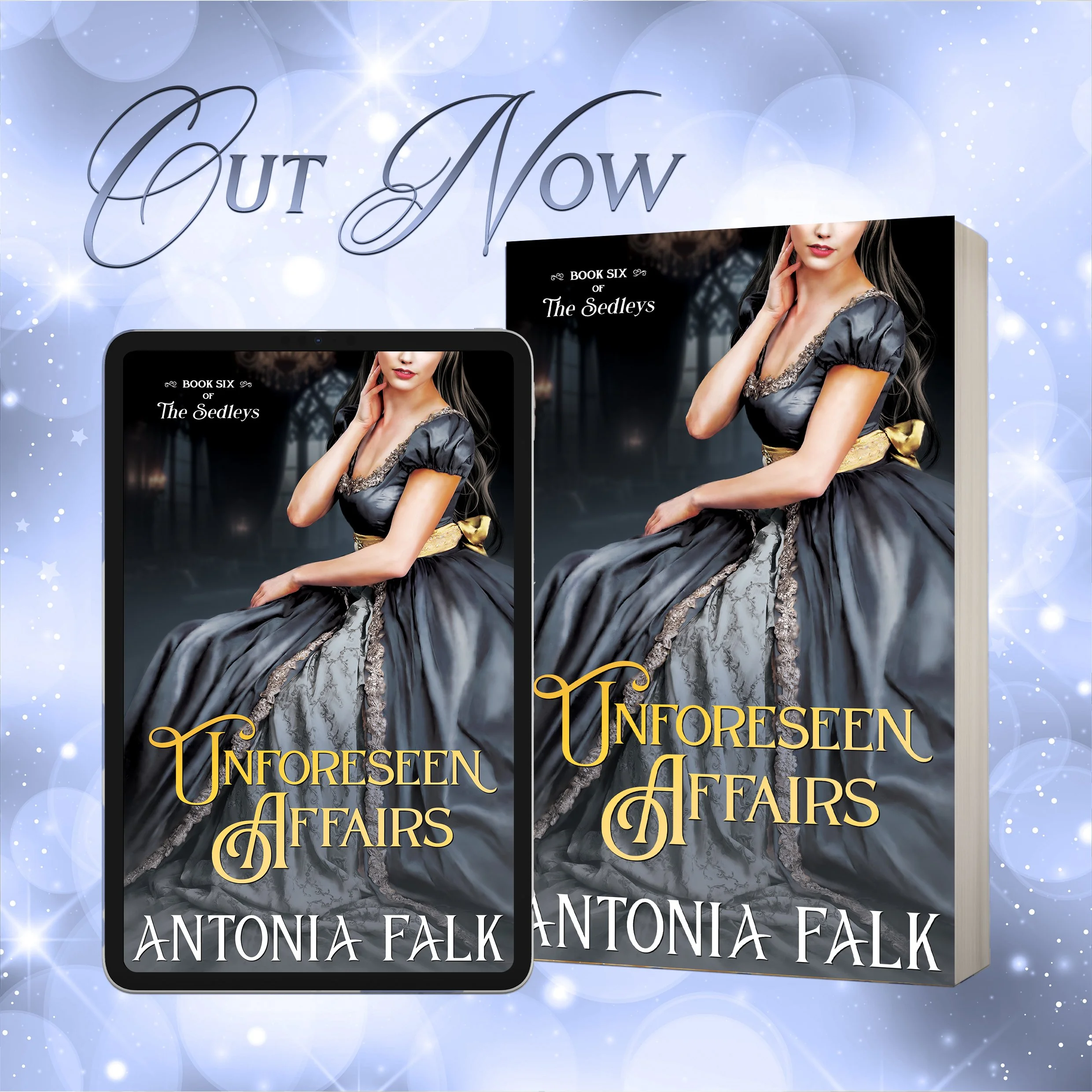 Out now: The sixth and final book of The Sedleys, Unforeseen Affairs!