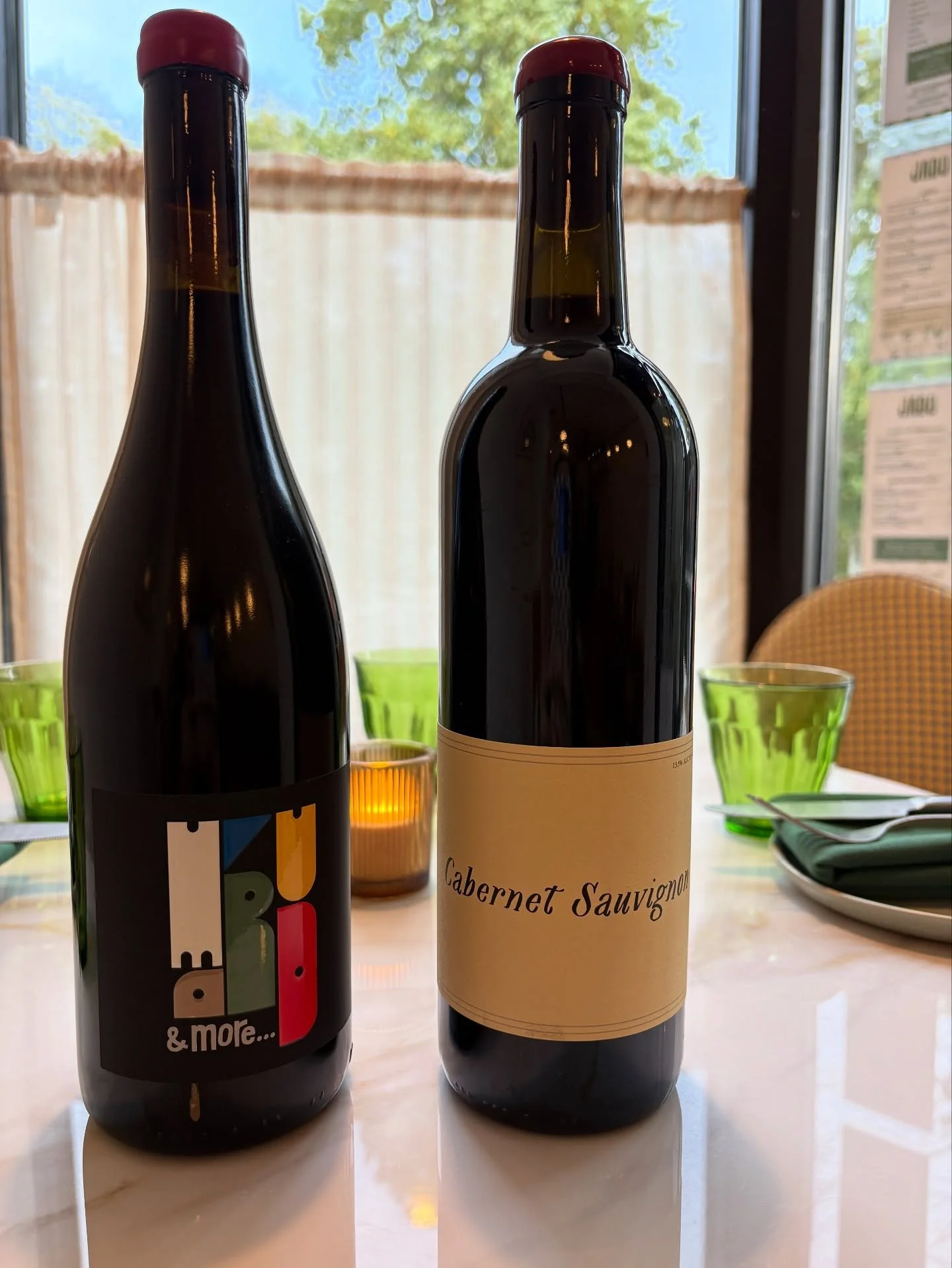 🧣With sweater weather upon us, if you’re in the mood for a cozy red, we’ve got some hearty options for ya. 
1️⃣ 2023 Zagreus “Mavrud and More” from the Thracian Valley in Bulgaria. This wine is made from 100% Mavrud - a vari