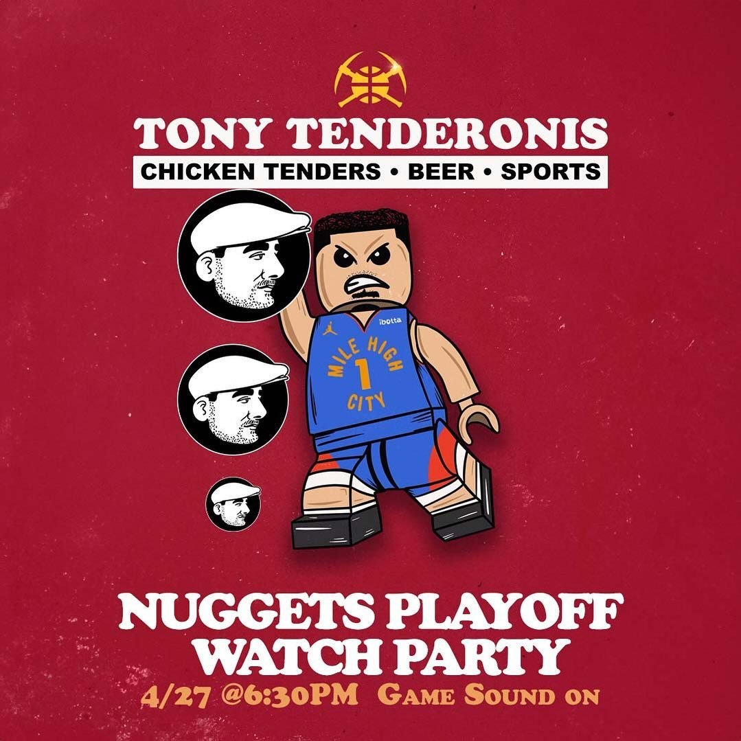 Who knew April could be so flaky? 🌨️ But hey, who needs sunshine when you&rsquo;ve got the game on at 6:30 PM with full-on sound effects! 🔊 And yes, you guessed it, Tony Tenderonis is serving up the cluckin&rsquo; best chicken in town! See y&rsquo;