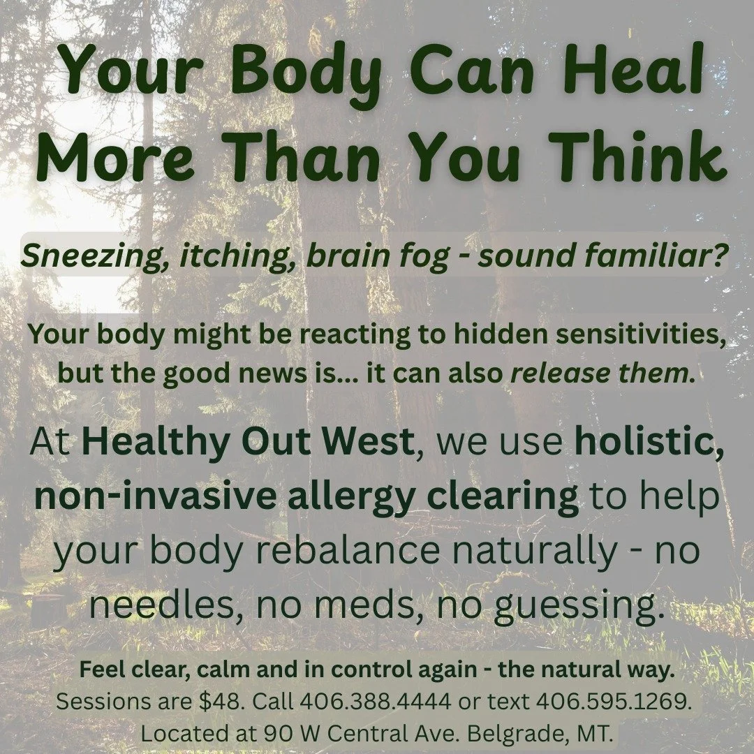 "Sherie told me I was allergic to Vitamin C. That is not a good thing to be allergic to. Evelyn helped me clear my allergy and I am able to tolerate Vitamin C again."
Don’t just mask the symptoms - address the cause. Schedule your All