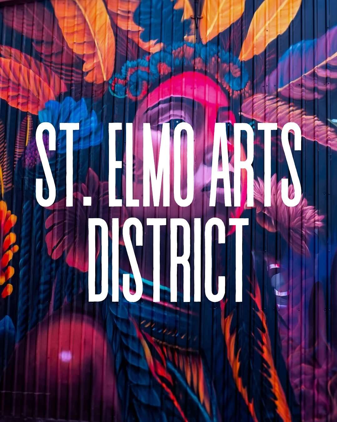 Welcome to the St. Elmo Arts District! ✨ Spanning 40 acres, only 4 miles south of downtown Austin, this district has deep roots in the city&rsquo;s industrial past. Once home to warehouses and manufacturing hubs, St. Elmo was named after a historic t
