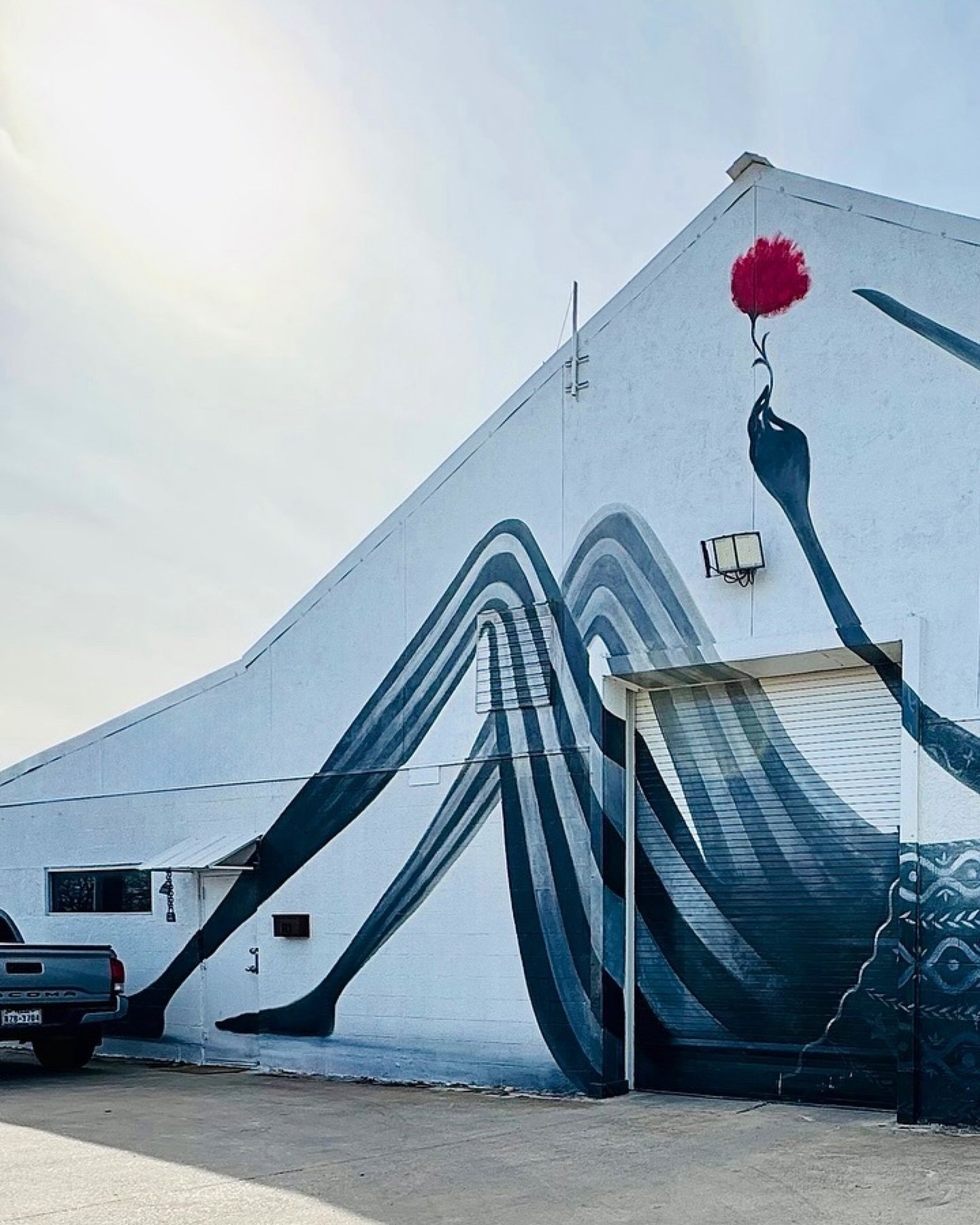 Mural Spotlight: &ldquo;Bird King&rdquo; by @lucasaokiart 
The king - 👑 watching over the St. Elmo Arts District like the chill guy he is!

The &ldquo;Bird King&rdquo; was selected as one of the winners for Region Five in the national Mural Awards 2