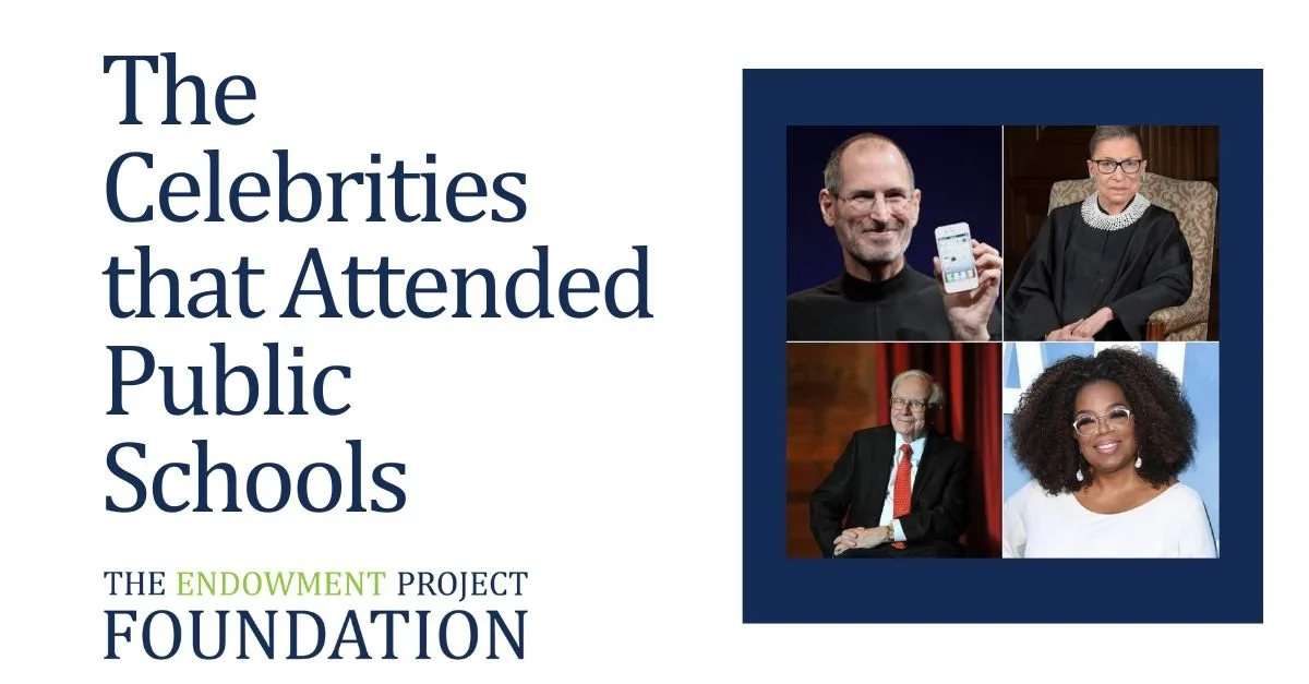 The Celebrities that Attended Public Schools