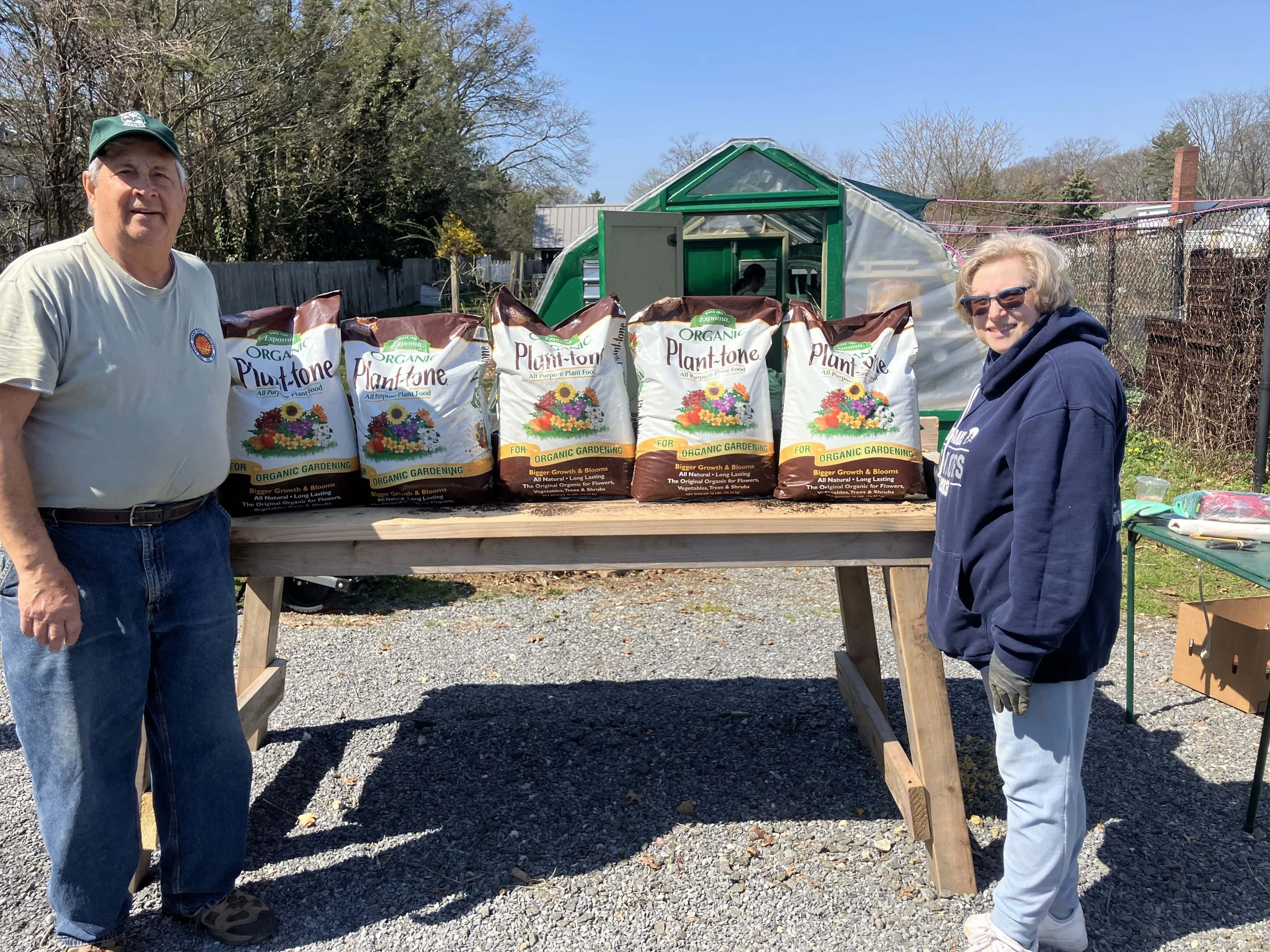 Espoma Organic Fertilizer donation 