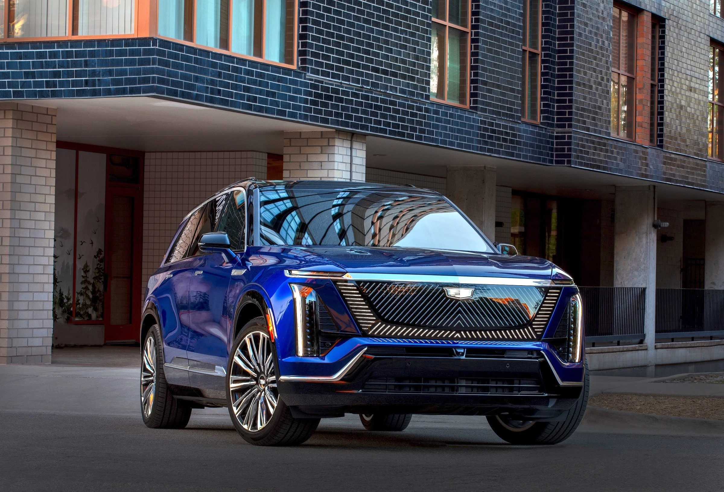 Sleek, luxurious and not at all subtle, the Vistiq is glorious as only a Cadillac is