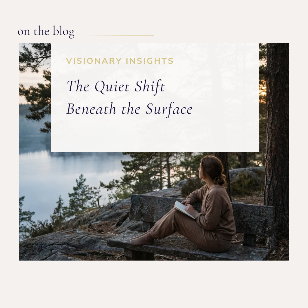 The Quiet Shift Beneath the Surface