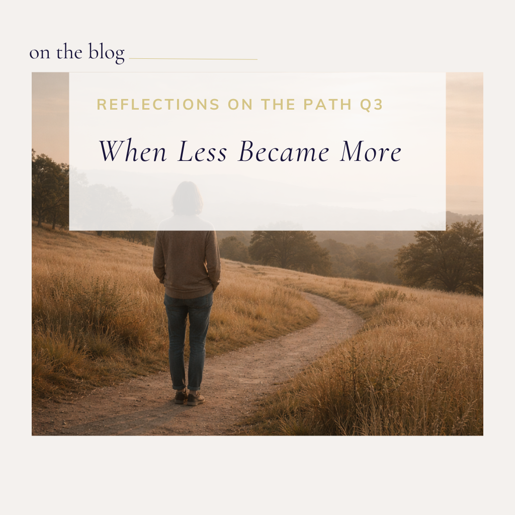 When Less Became More