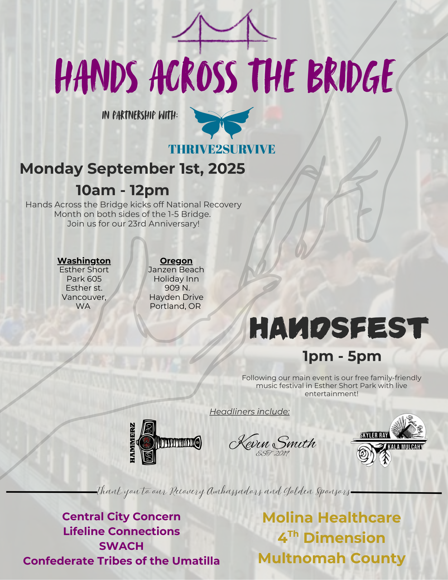 Hands Across the Bridge