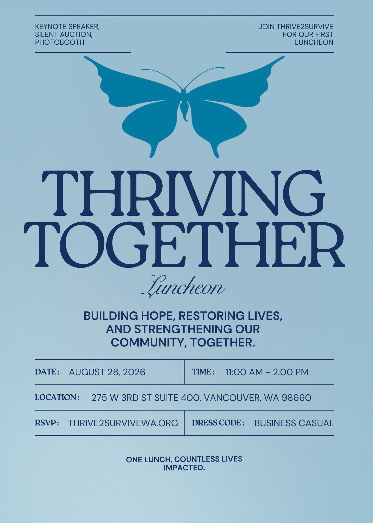 Thriving Together Luncheon