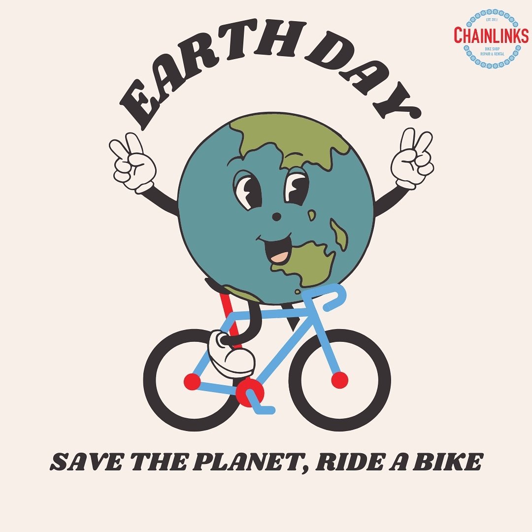 You know what&rsquo;s up. Happy Earth day to all our &lsquo;Links! Celebrate this gorgeous weather &amp; clear your mind with a bike ride today!
.
.
A proud @loyolalimited business 
🚲🚲🚲
