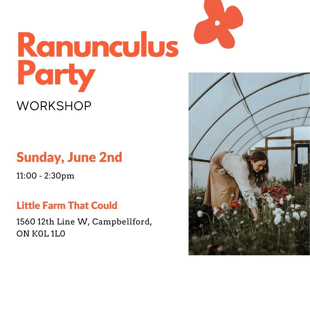 🌸🌸 RANUNCULUS PARTY 🌸🌸 WHOS COMING?! Are you a ranunculus head? Are you a farmer that grows nuncs but they ain&rsquo;t looking so hot, or you&rsquo;re not sure how to incorporate them into your designs?  Are you creative af and need another new e