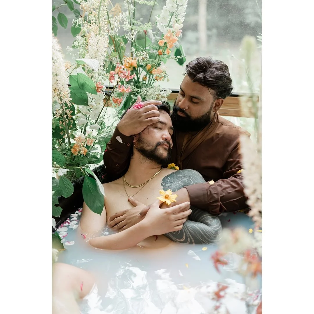 THIS KIND OF LOVE THIS KIND OF TENDERNESS.  Let&rsquo;s welcome this.  Thank you to Fidel &amp; Janeese for always always showing up authentically and for giving us the chance to witness your love.  There is nothing that feels more special for me tha