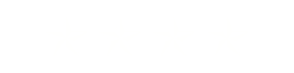 Five star review for Roger Peltzman's play DEDICATION, five white five-point stars on a red background.