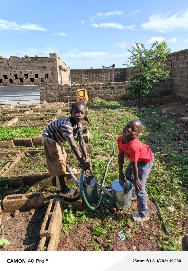Nurturing Sustainability and Young Minds in ACFA’s Vegetable Garden
