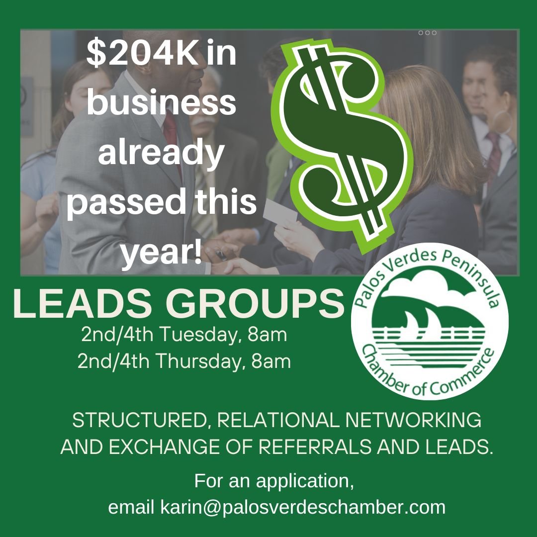 Ready to boost 🚀 your network? NOW Tuesday and Thursday mornings!

Join the LEADS Group and turn those coffee chats into real business connections. Over $200+ of business already passed this year!

Whether you're sharing insights or looking for refe