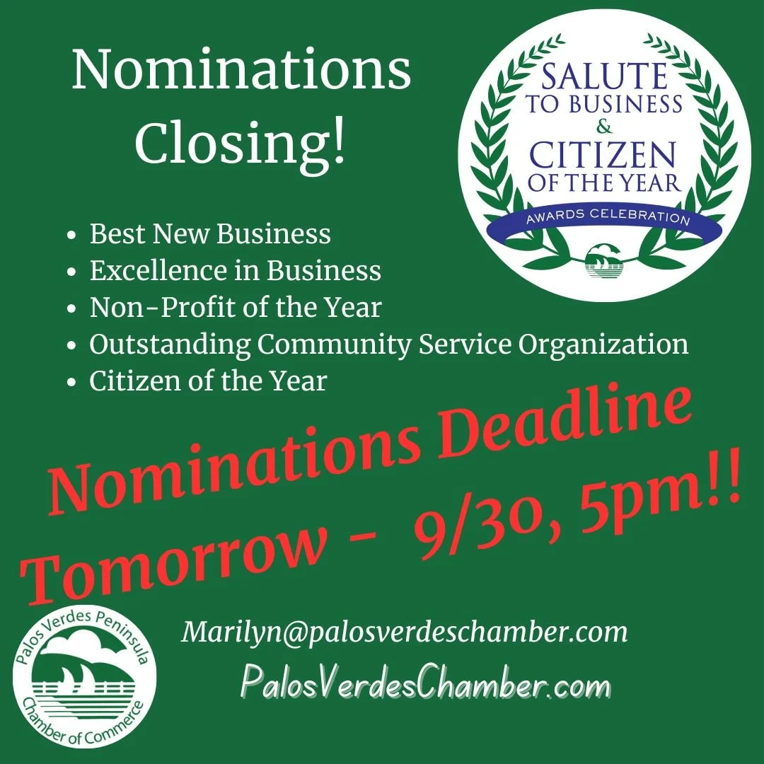 CLOSING TOMORROW - Nominations for Salute To Business 2025!
Do you know a business owner to nominate for...

➡️Excellence in Business...What businesses do you think are outstanding.
➡️Best New Business...Who is the best new business to open in the pa
