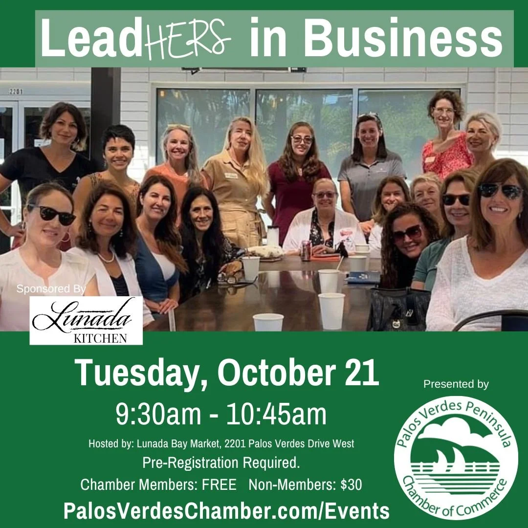 Empowered Women Empower Business 💼
Don’t miss this month’s LeadHERs in Business meetup — a space for women professionals to connect, share, and grow. Build community, share insights, and support one another’s success. 
Regist