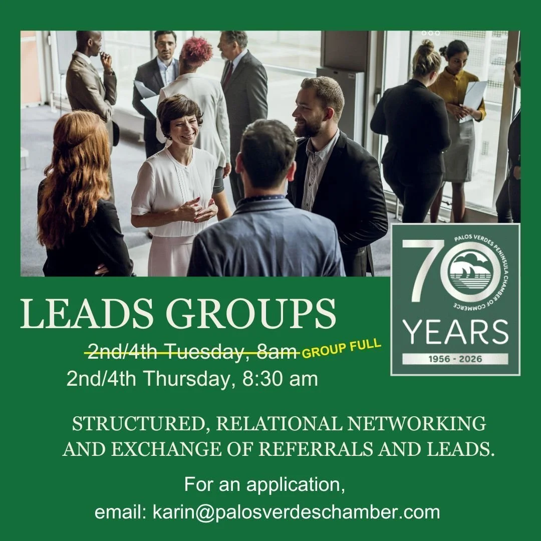 If you're ready to grow and expand your business, NOW is the time to join our LEADS groups for 2026.

We have two groups &ndash; one on the second &amp; fourth Tuesdays at 8:00 am, and another on the second &amp; fourth Thursdays at 8:30 am. However,