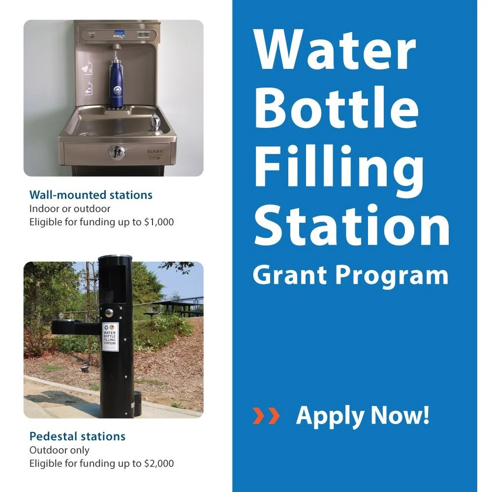 Apply Now for a Water Bottle Filling Station Grant! 💧 

Ready to make a lasting impact in your community? Your school, city facility, or community center could receive a free water bottle filling station worth up to $2,000 to promote sustainability 