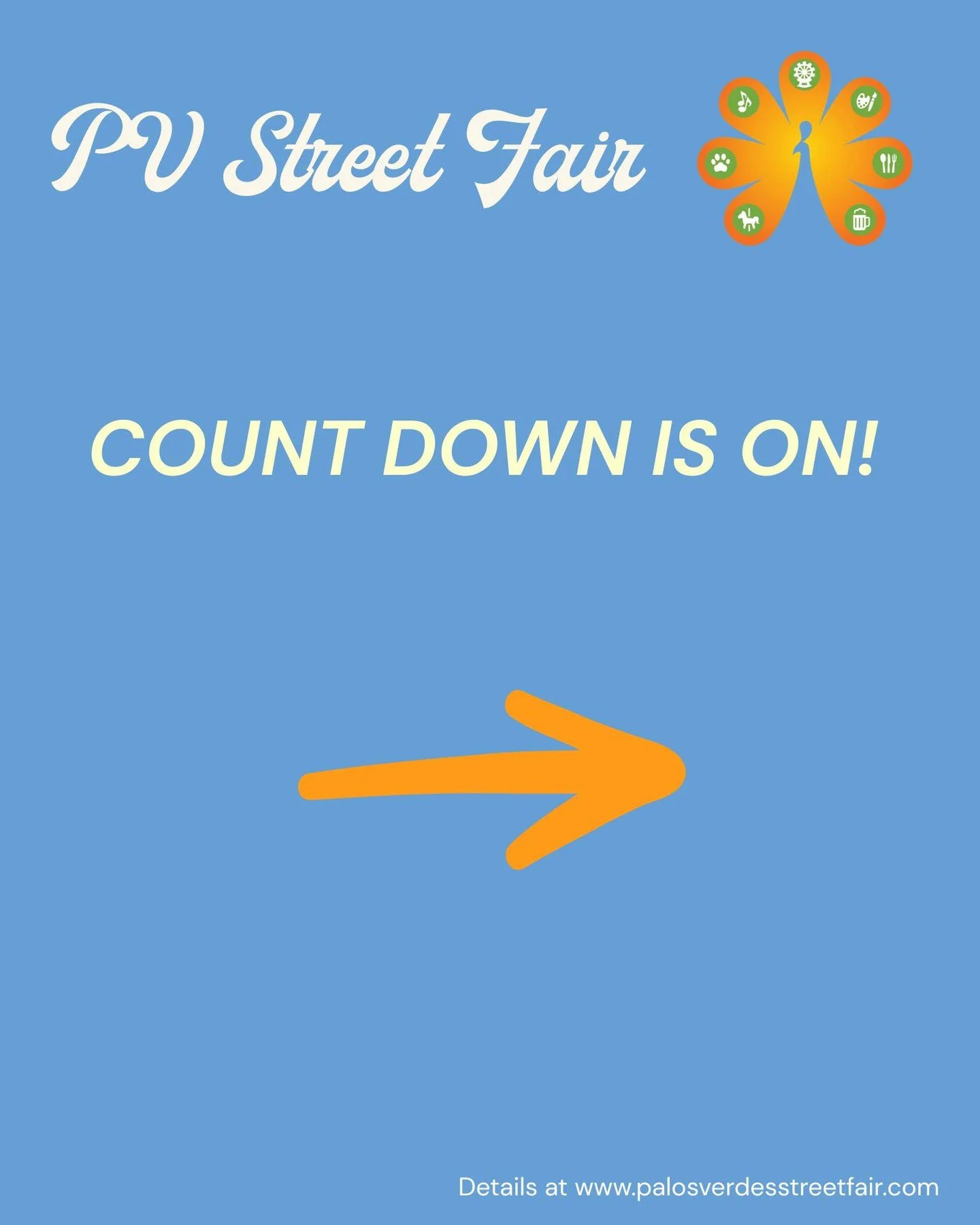 One week away and we are READY. 🎡🎶🍷 Teen Night June 12 &middot; Street Fair June 13 &amp; 14 &middot; Rolling Hills Estates &middot; FREE admission, FREE music, FREE parking. Link in bio for everything. #PVStreetFair #PVPChamber #Summer