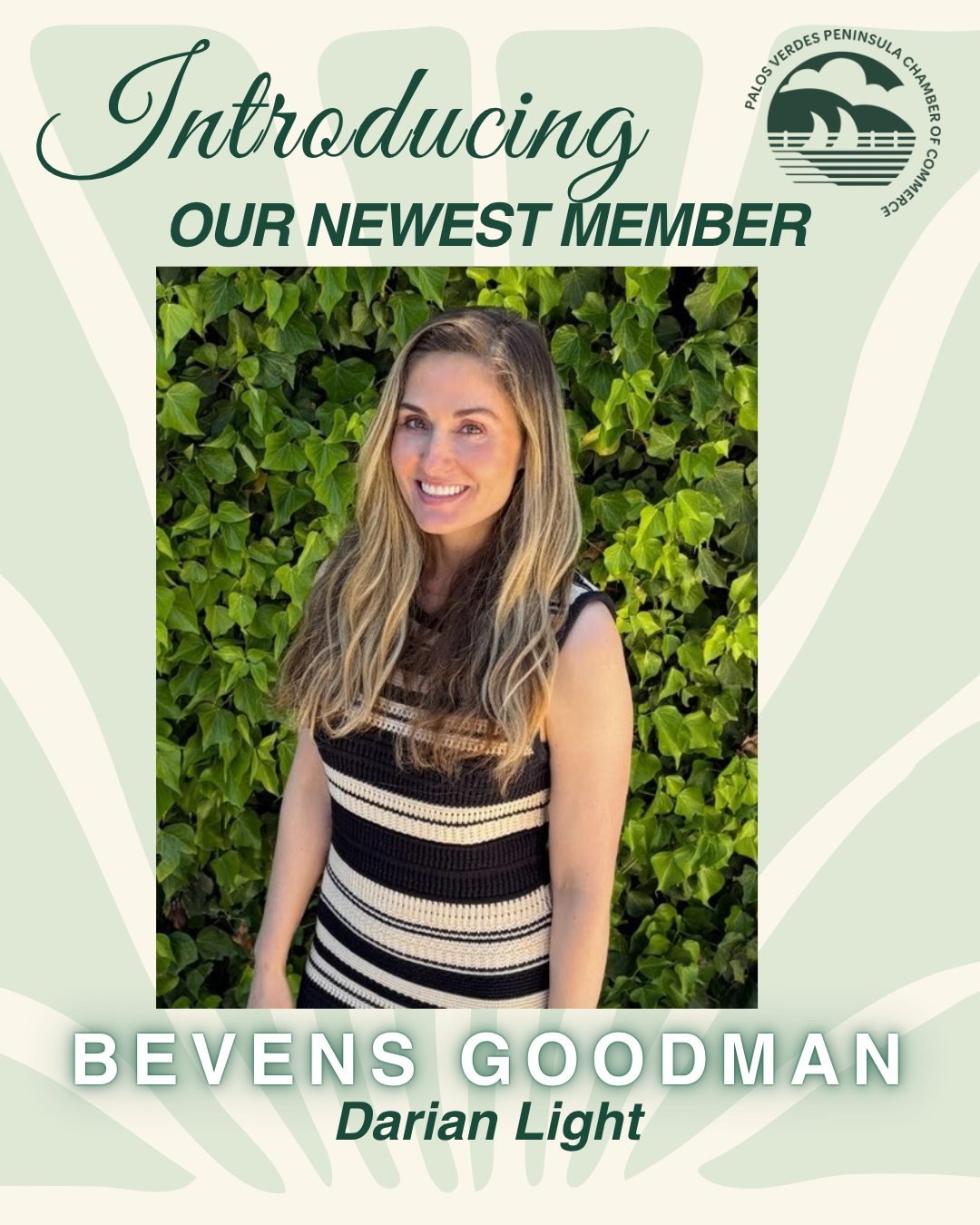 Welcome Bevens Goodman of Darian Light to the Chamber! 💡

Darian Light is a medical light therapy practice in Redondo Beach offering individualized, clinically supervised narrowband UVB (NB-UVB) light therapy. While NB-UVB has a long history in derm