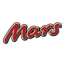 Mars logo with red and black text on a white background