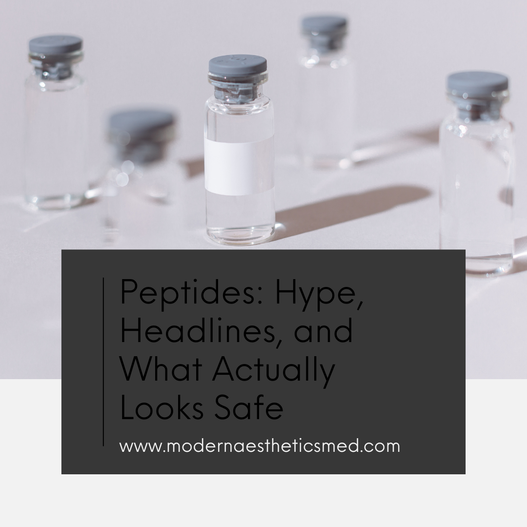 Peptides: Hype, Headlines, and What Actually Looks Safe