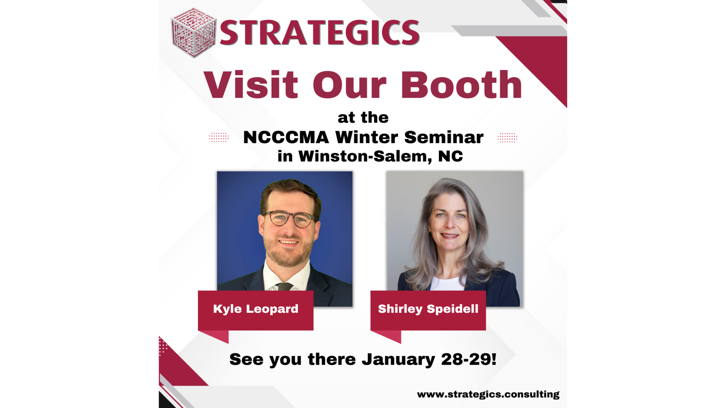 Strategics Consulting Leaders to Join NCCCAM Winter Summit in Winston-Salem