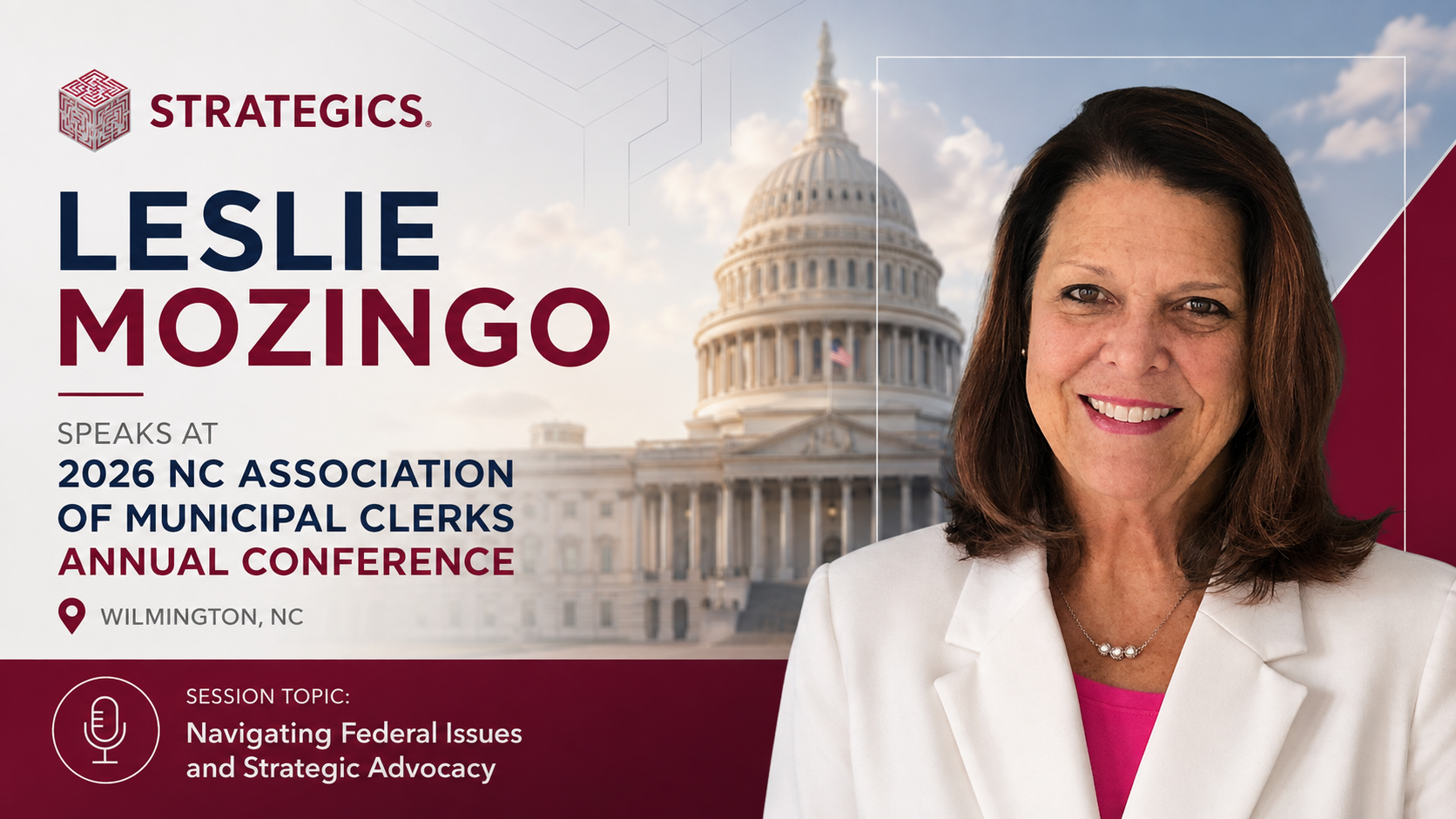 Leslie Mozingo Shares Federal Advocacy Insights at NCAMC Annual Conference