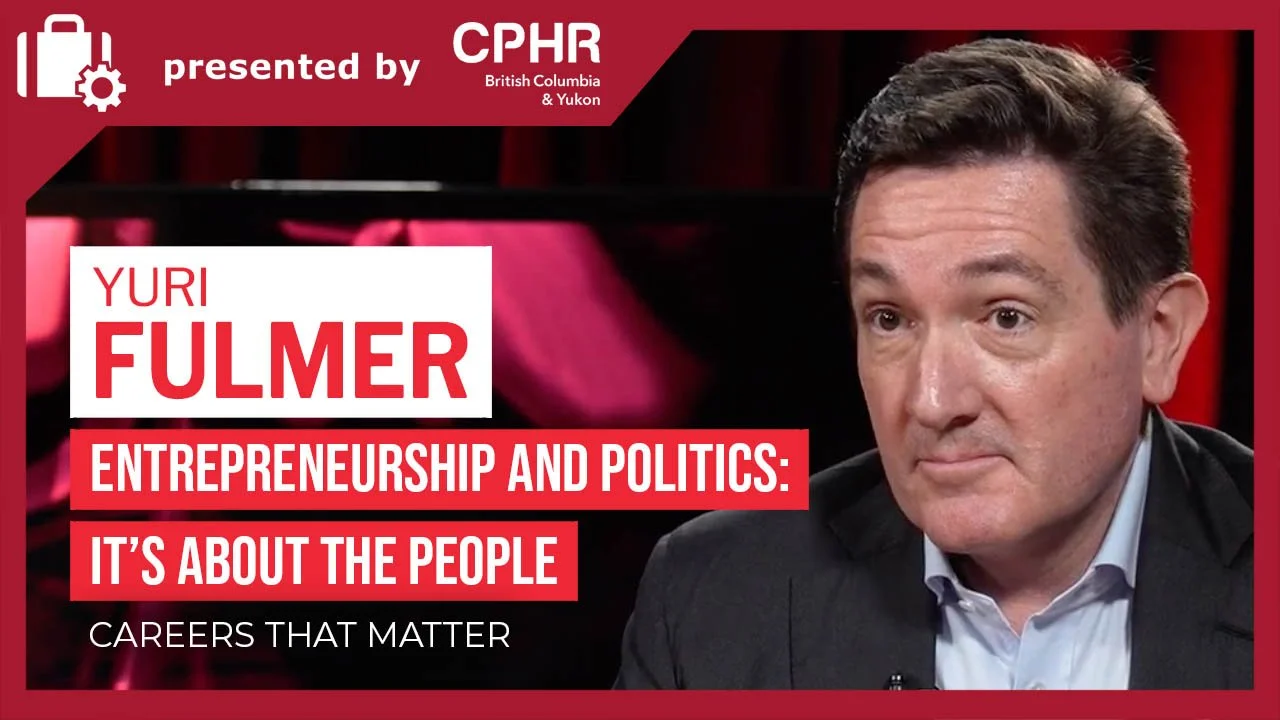 Entrepreneurship and politics: it’s about the people