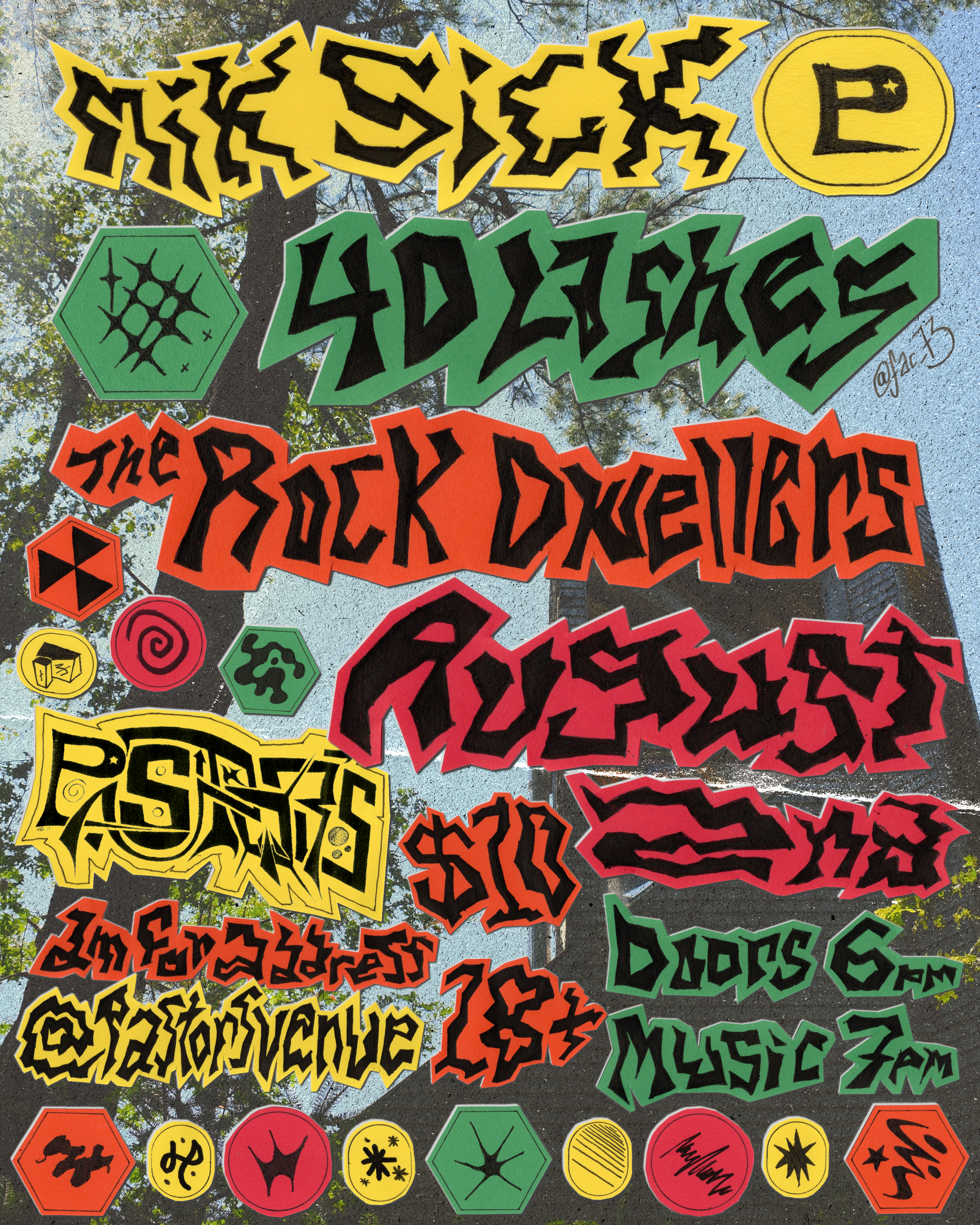 Pastor's: Mik Sick, 40 Lashes, The Rock Dwellers