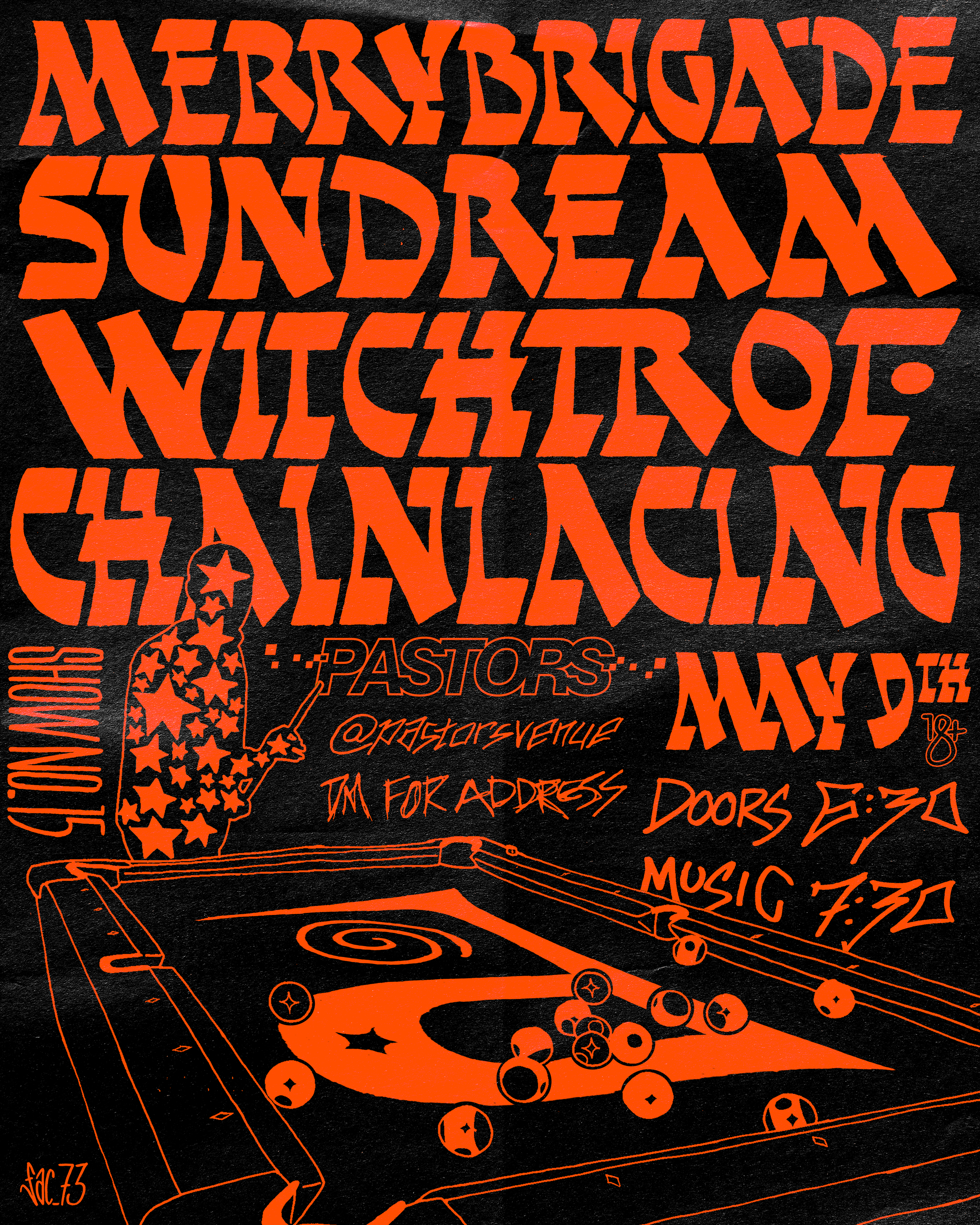 Pastor's: Merry Brigade, sundream, WitchTrot, Chainlacing (V2)