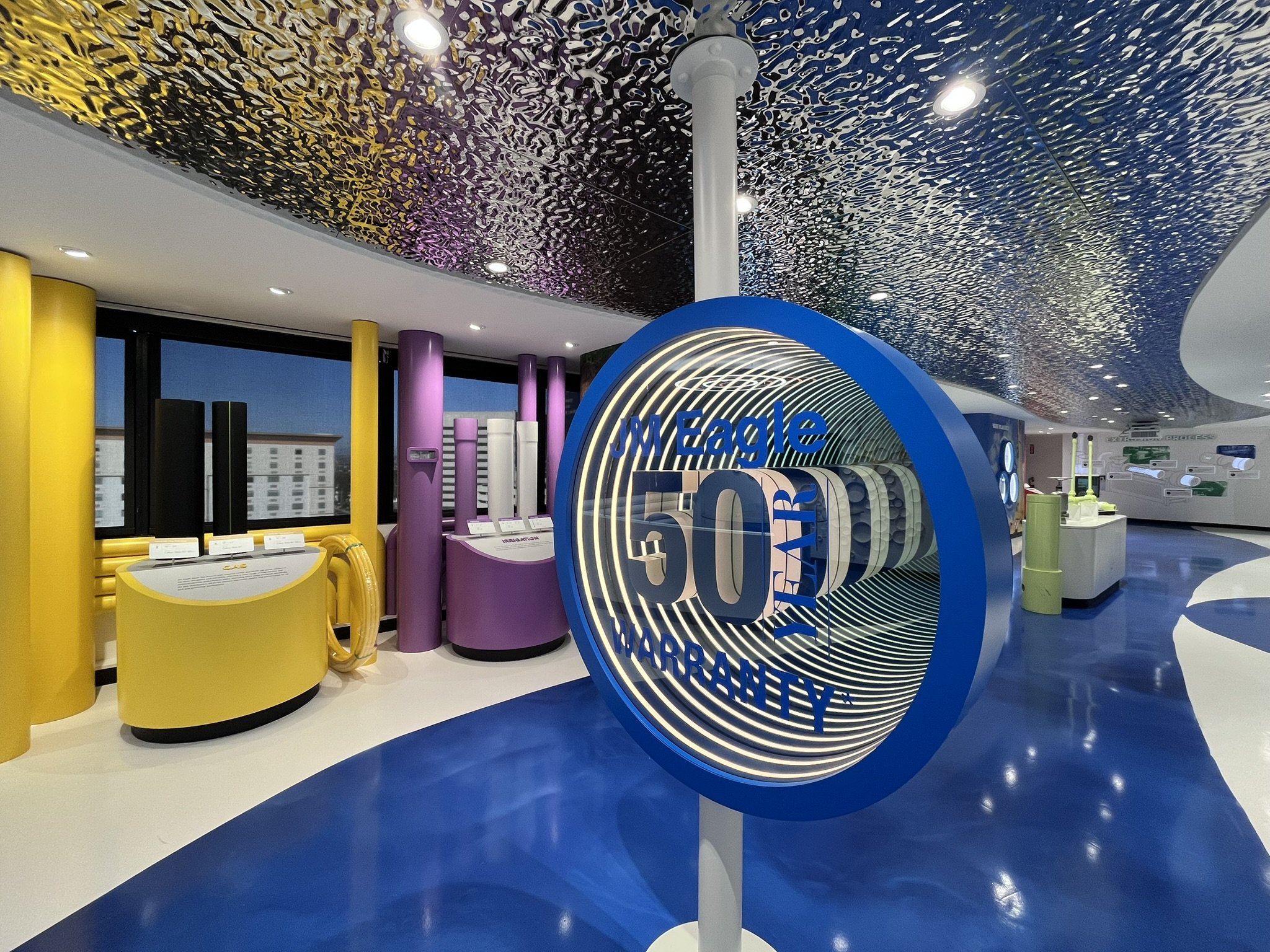 JM Eagle showroom. Image credit: Bridgewater Studio