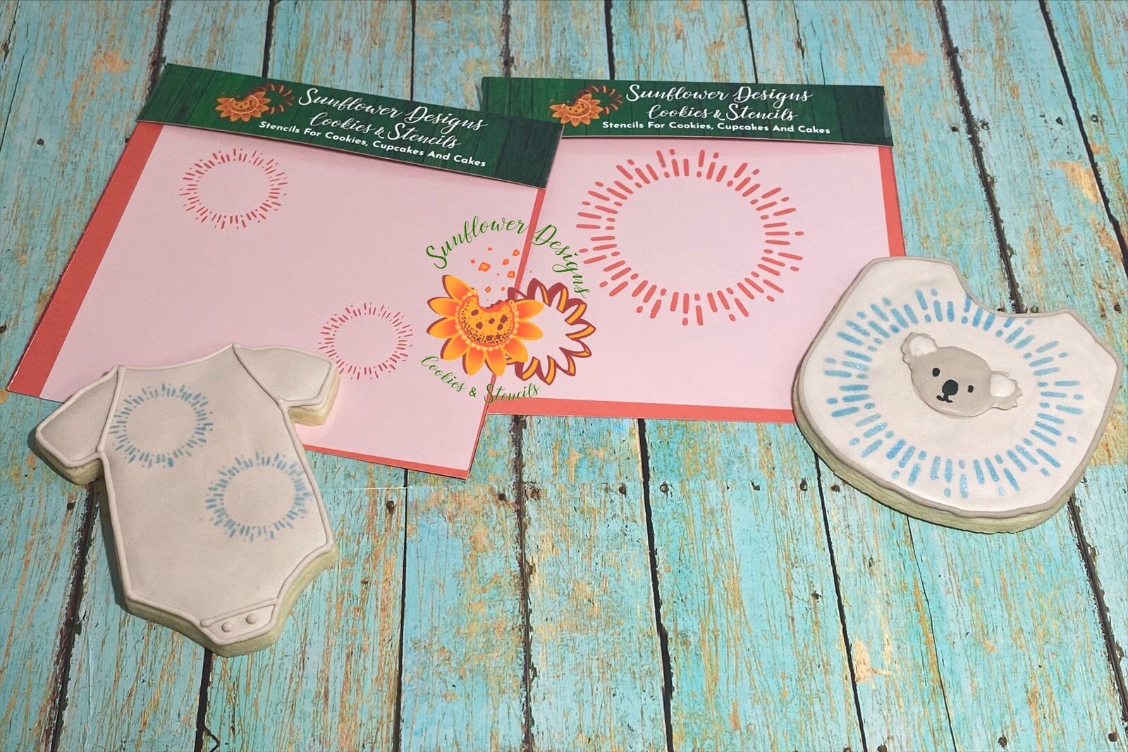 Sparkle! Sparkle! Cookie Stencil