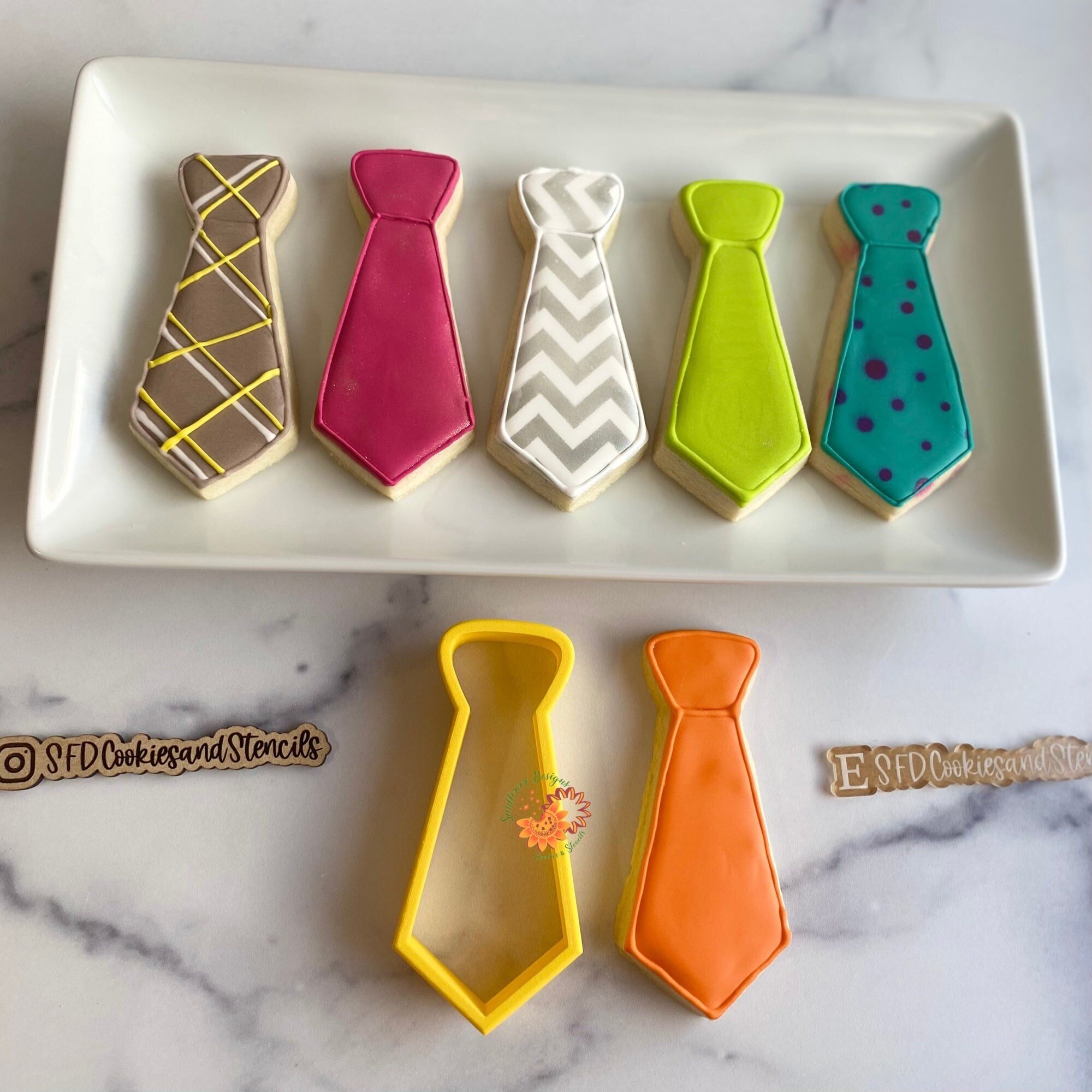 Neck Tie Cookie Cutter