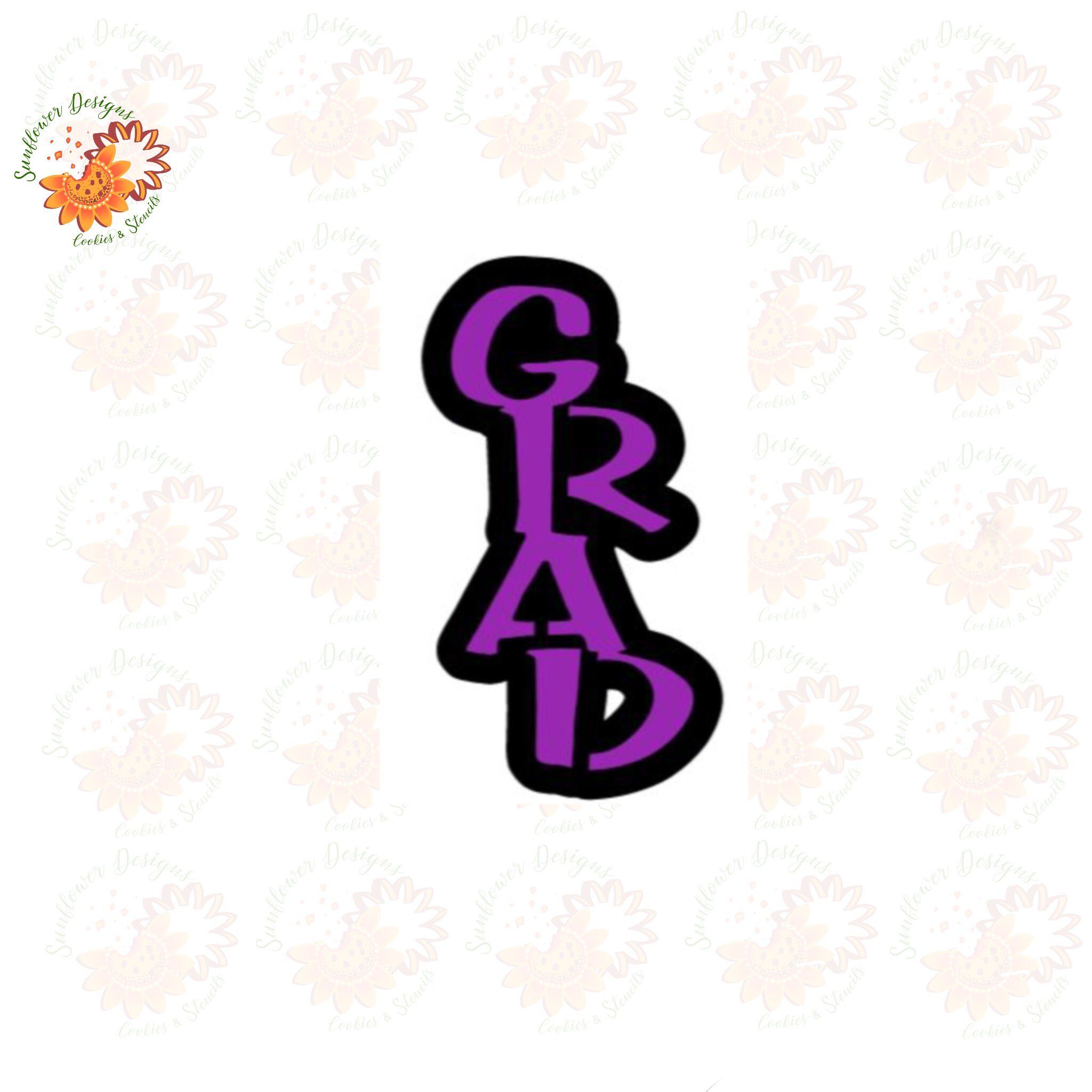 GRAD Stencil Cookie Cutter Set