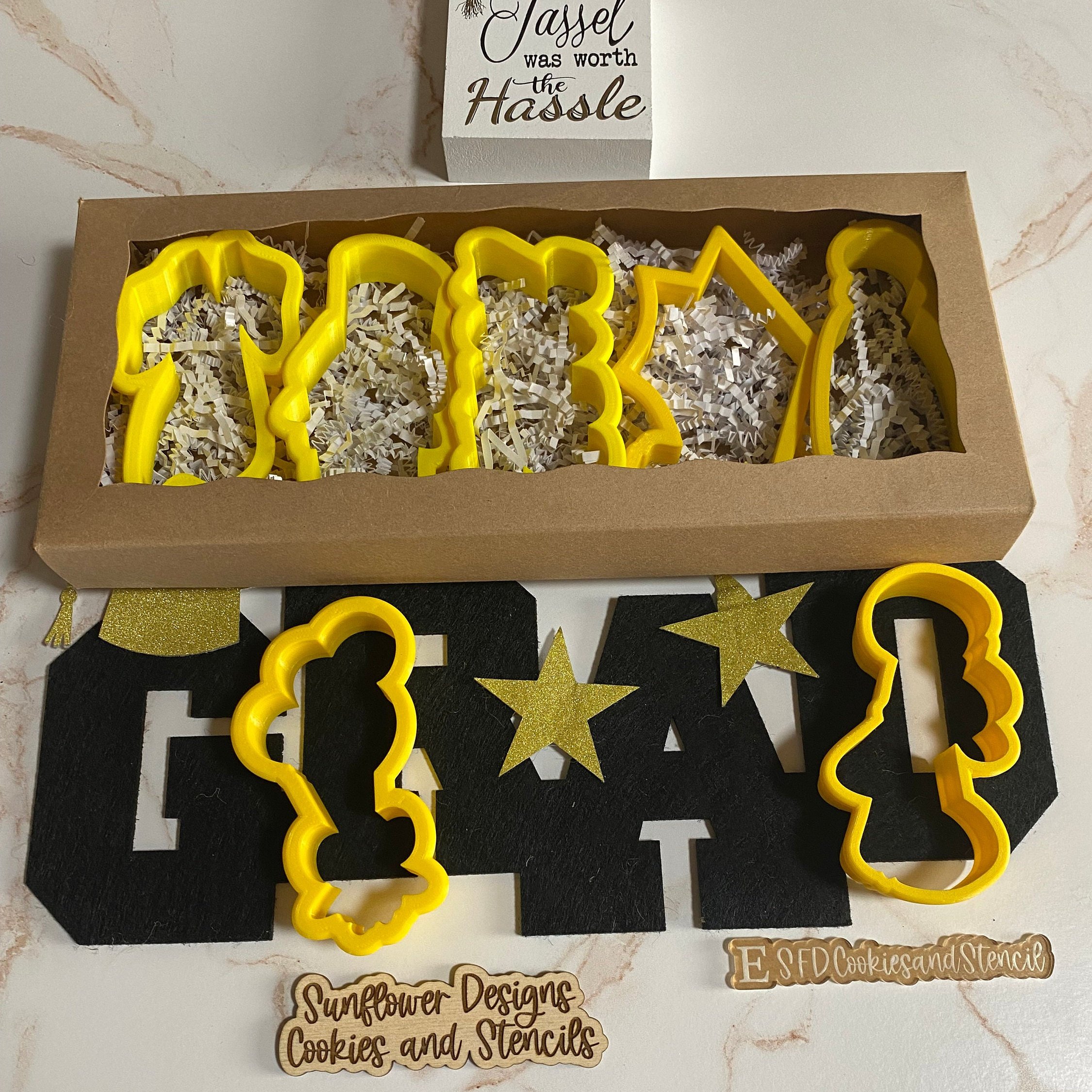 Graduation Gowns Cookie Cutters