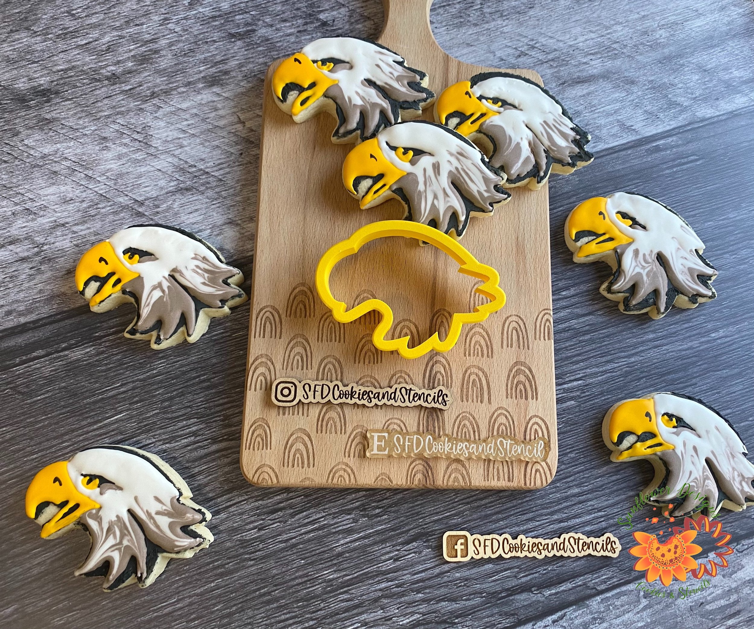Eagle Head Cookie Cutters