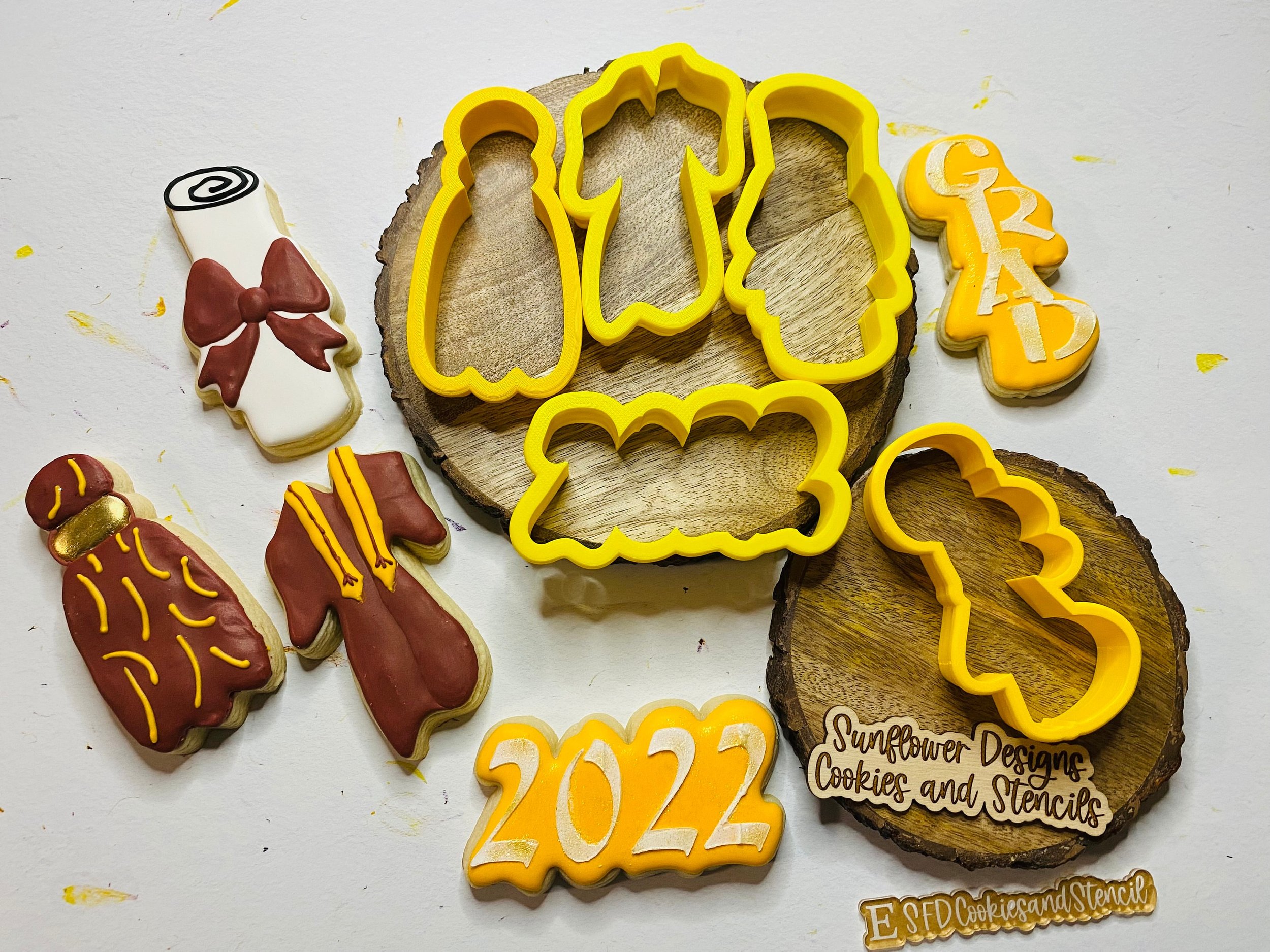 Grad Caps Cookie Cutter