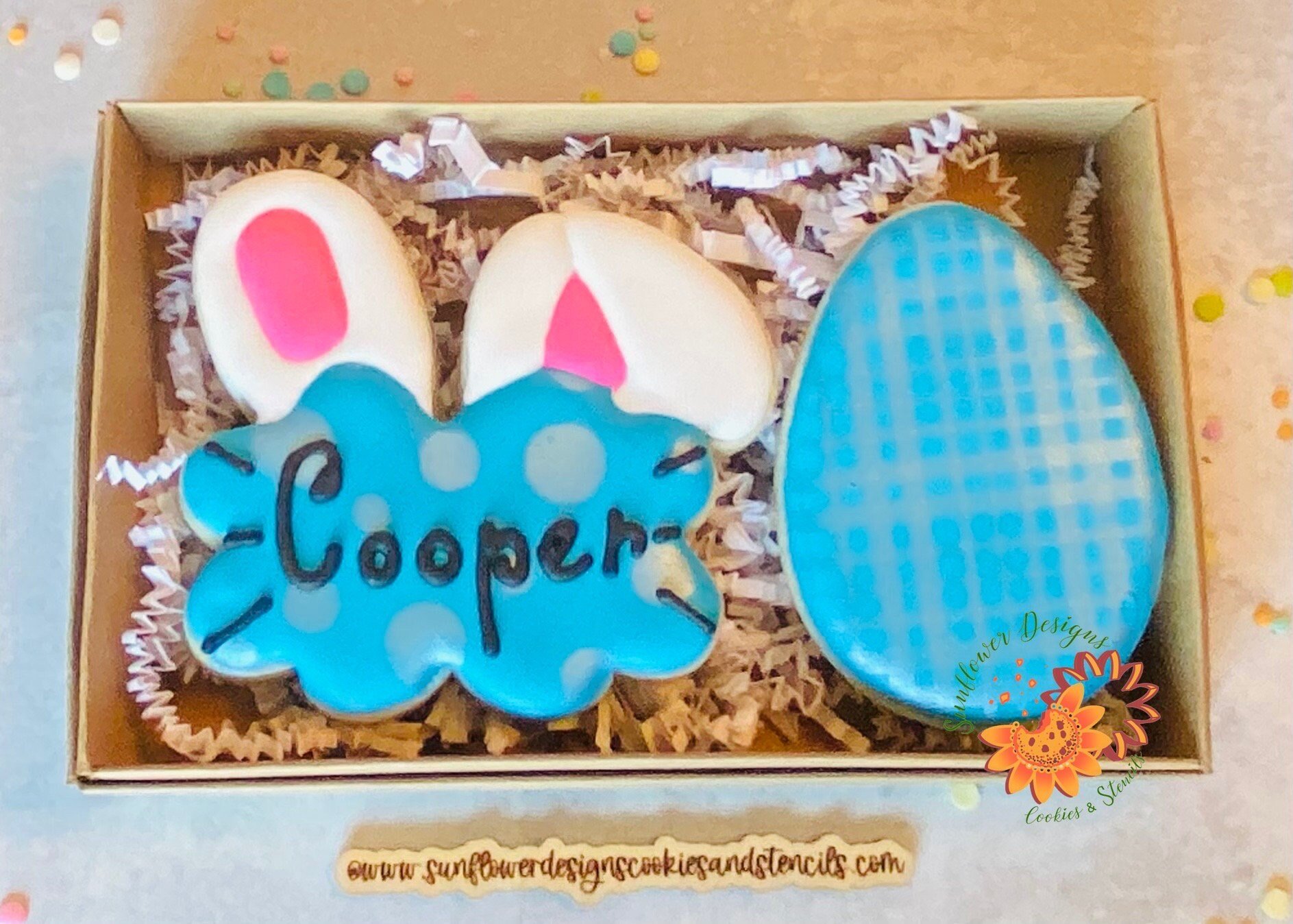 Bunny Ear Name Plaque Cutter