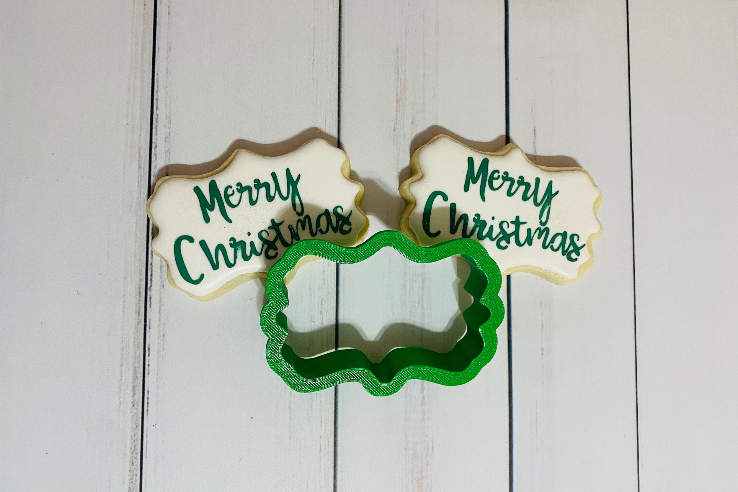 The Name Plaque Cookie Cutter