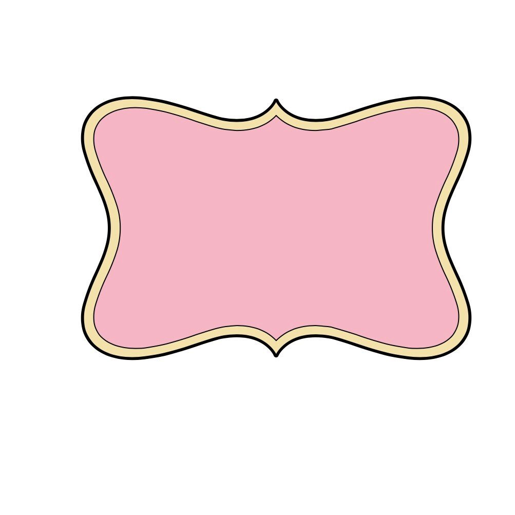 Deco Labels Cookie Cutter