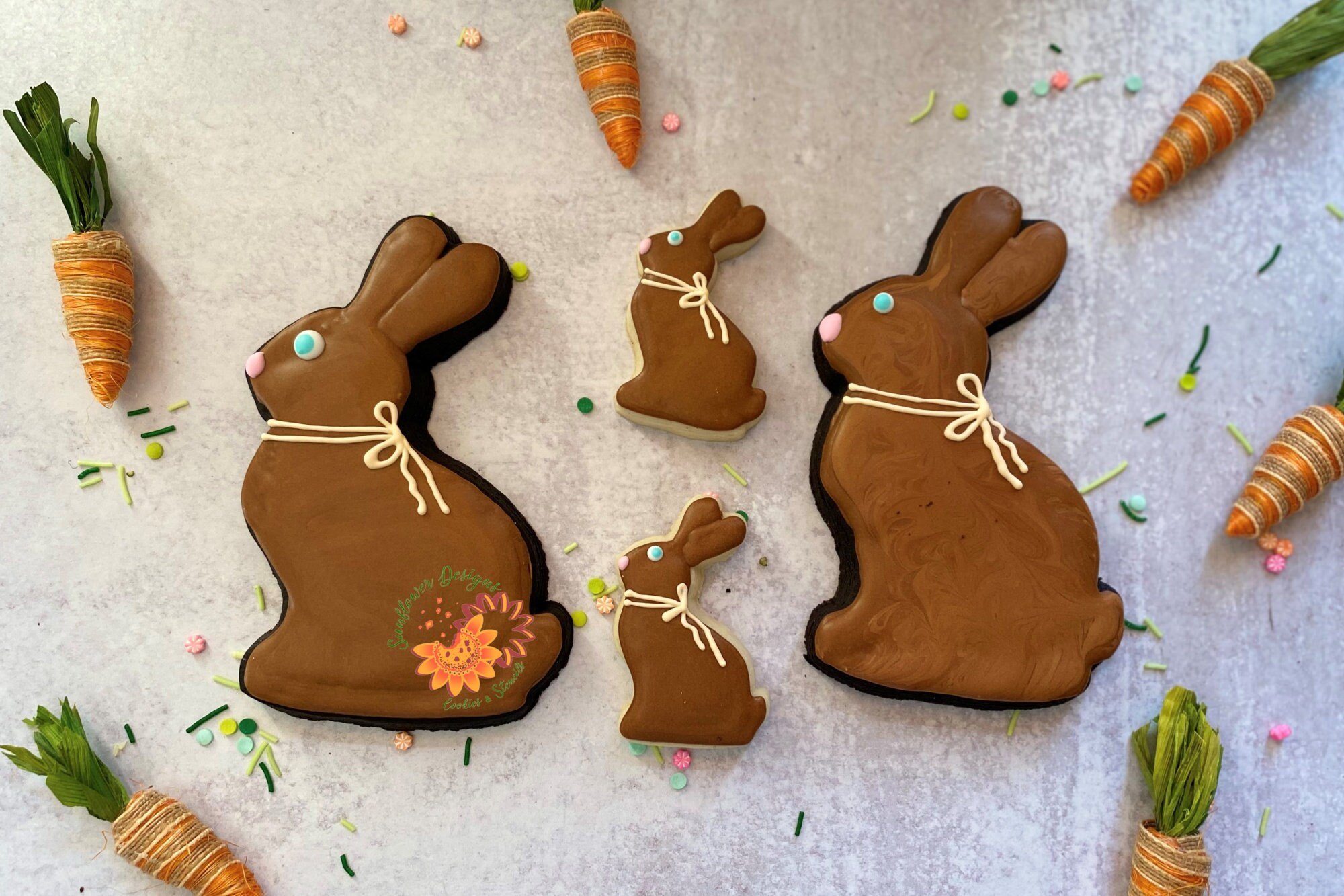 Chocolate Bunnies Cookie Cutter