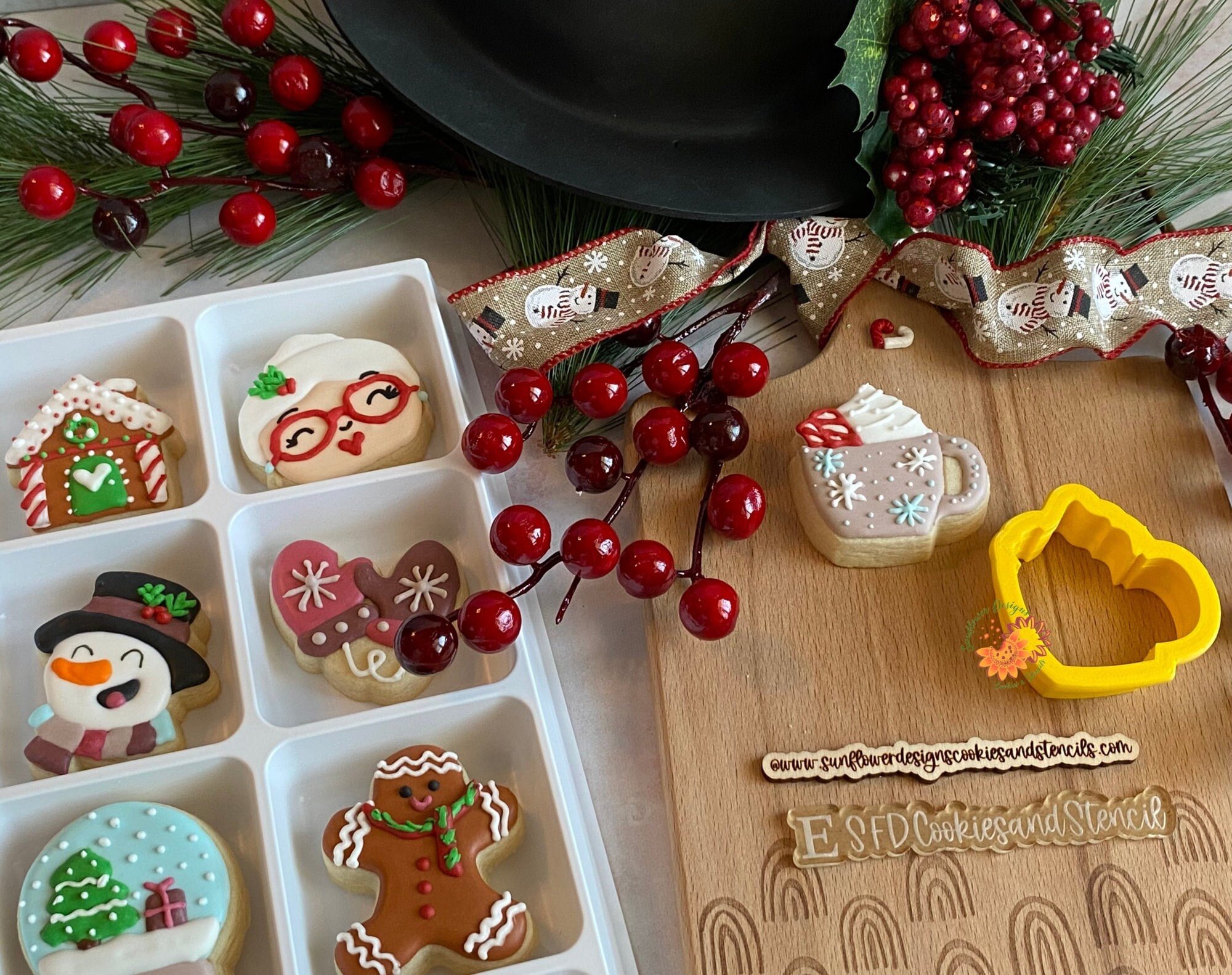Hot Cocoa Cookie Cutter