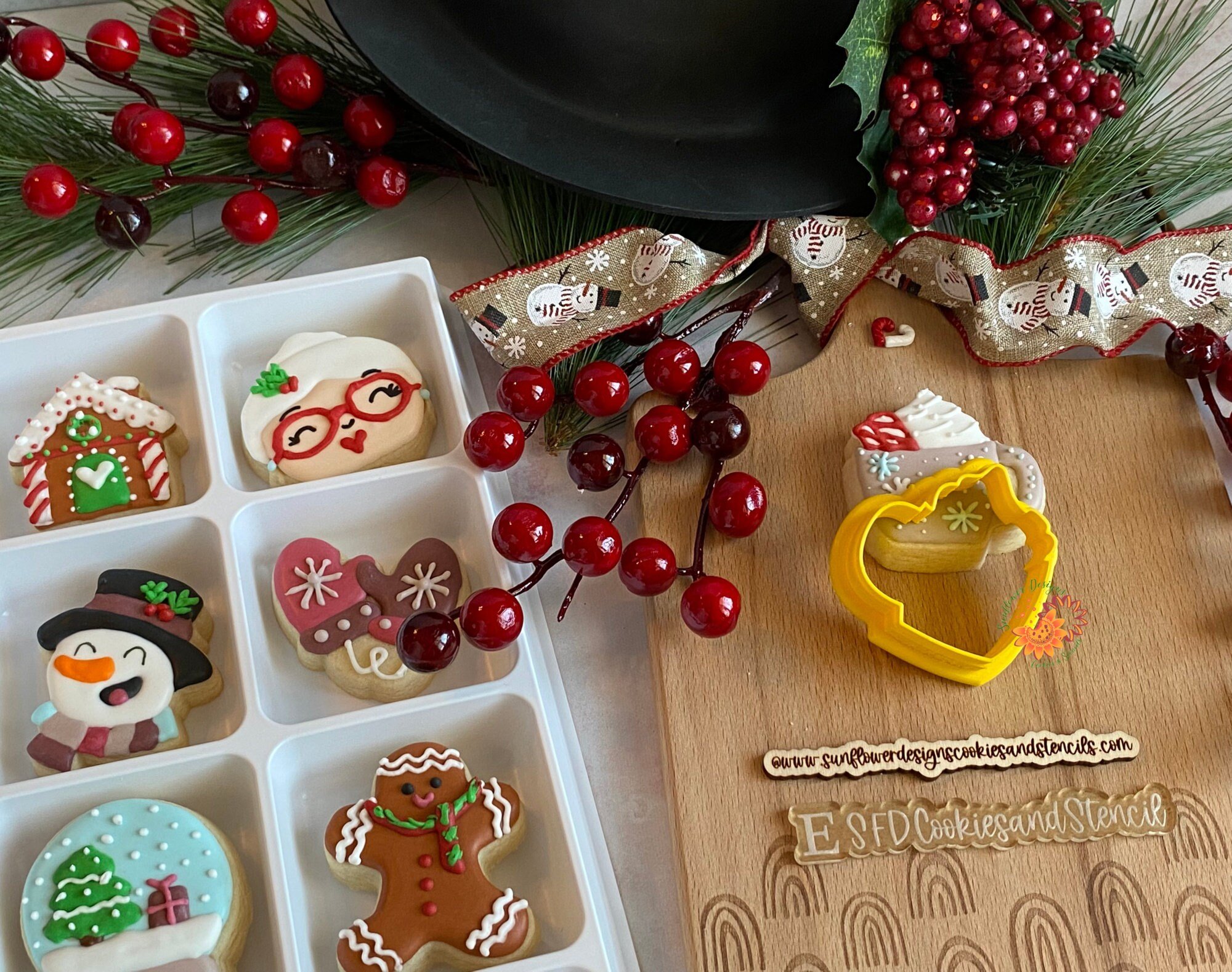 Hot Cocoa Cookie Cutter