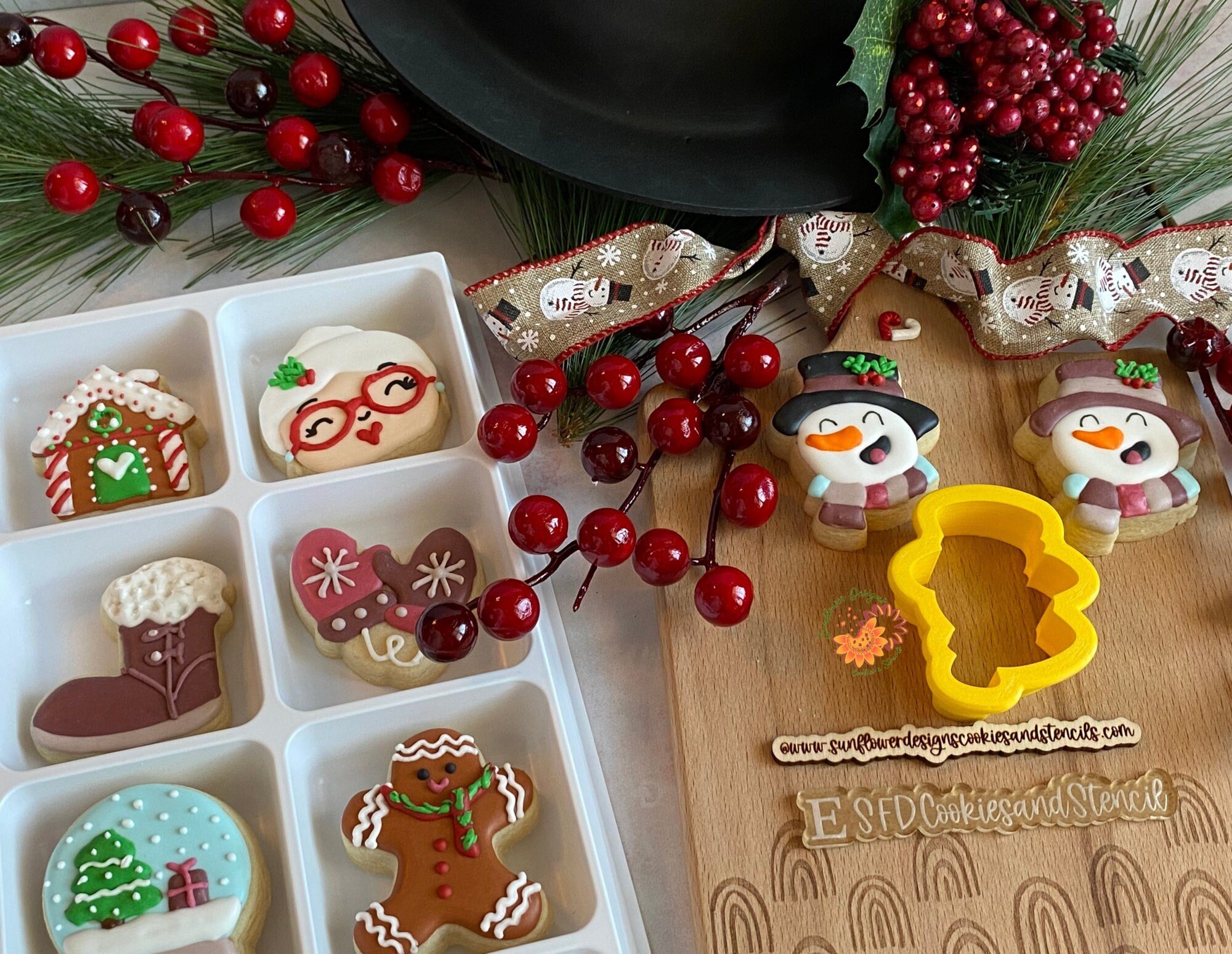Snowman Face Cookie Cutter
